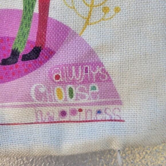 Multicolored Character Woven Pillow Cases 17-1/4 X 16-/1/4 inches - Picture 10 of 13